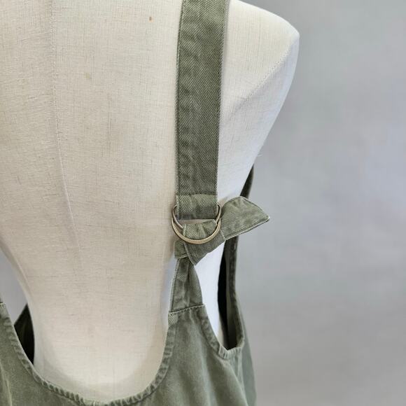 Free People We The Free High Roller Jumpsuit Green Size Small - Picture 15 of 16